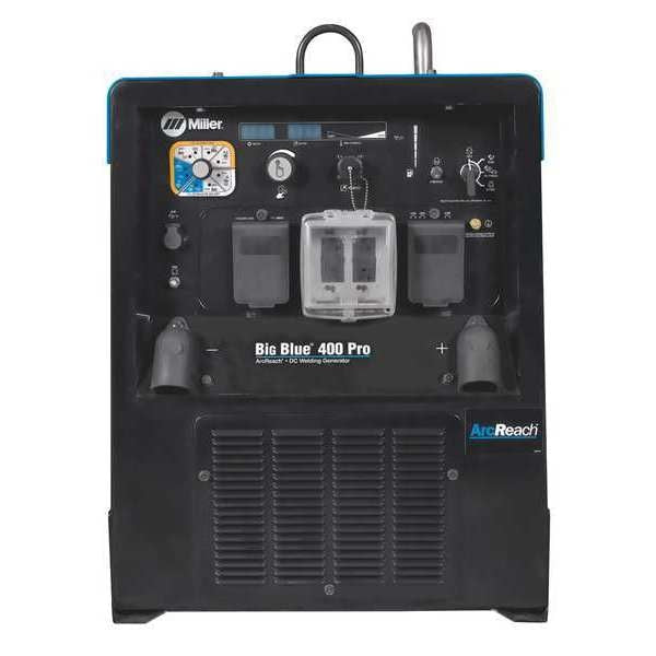 Engine Driven Welder, Big Blue(R) 400 Pro Series, Electric Start, 24.7 hp, Diesel, 12,000 W Peak