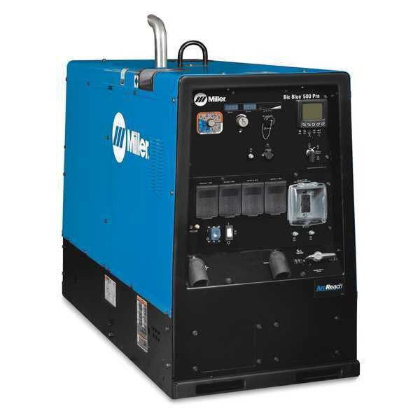 Engine Driven Welder, Big Blue(R) 500 Pro Deluxe Series, Electric Start, 48.9 hp, Diesel
