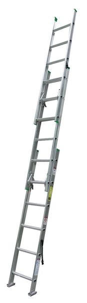 Aluminum Extension Ladder, 225 lb Load Capacity