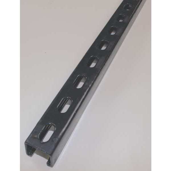 Channel, 1-5/8 in., Slotted Holes, PVC