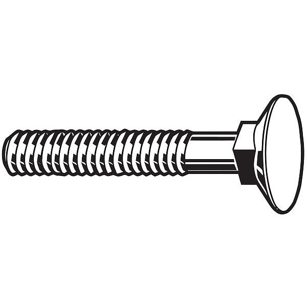 Square Neck Plow Bolt, 5/8