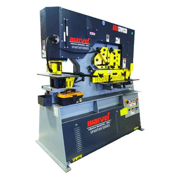 Hydraulic Ironworker, 84 tons Max. Force