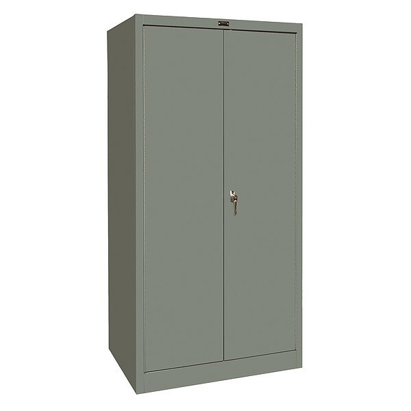 20 ga. ga. Steel Storage Cabinet, 48 in W, 78 in H, Stationary