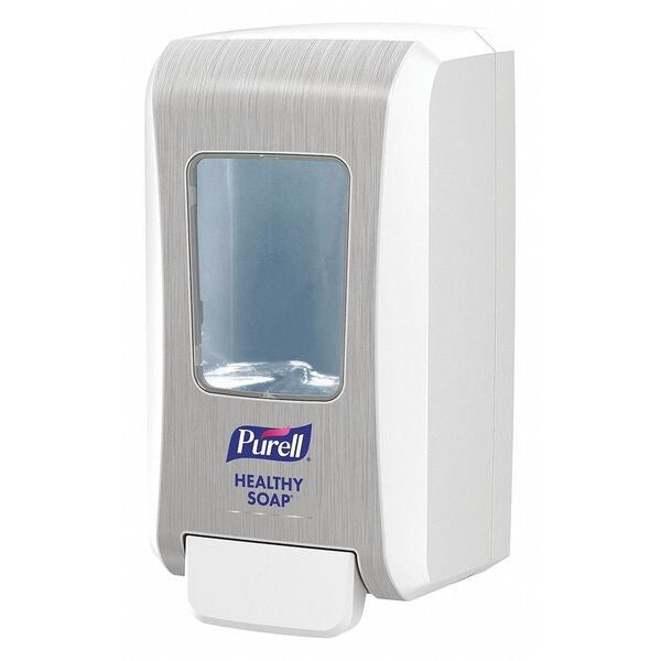 Push-Style Soap Dispenser, 2000mL, White