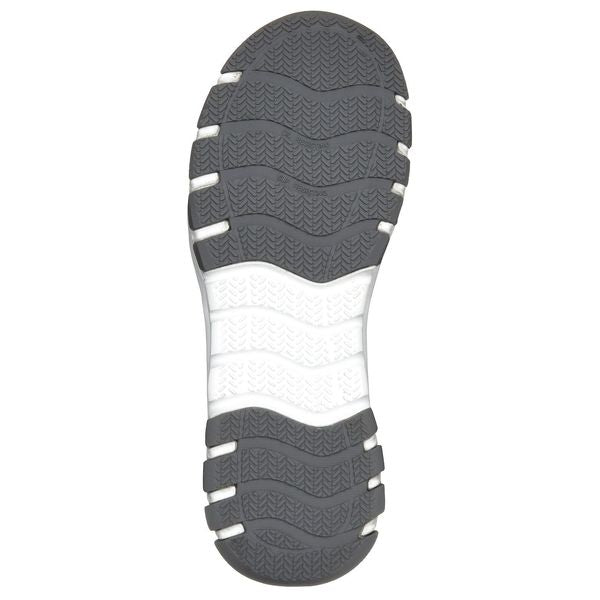 Work Shoes, 8, M, White, Steel, Men's, PR