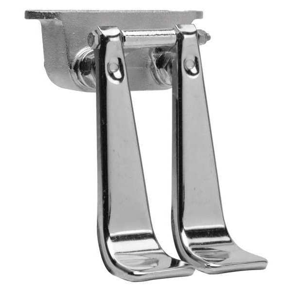 Bottom, Stainless Steel, Double Pedal Valve
