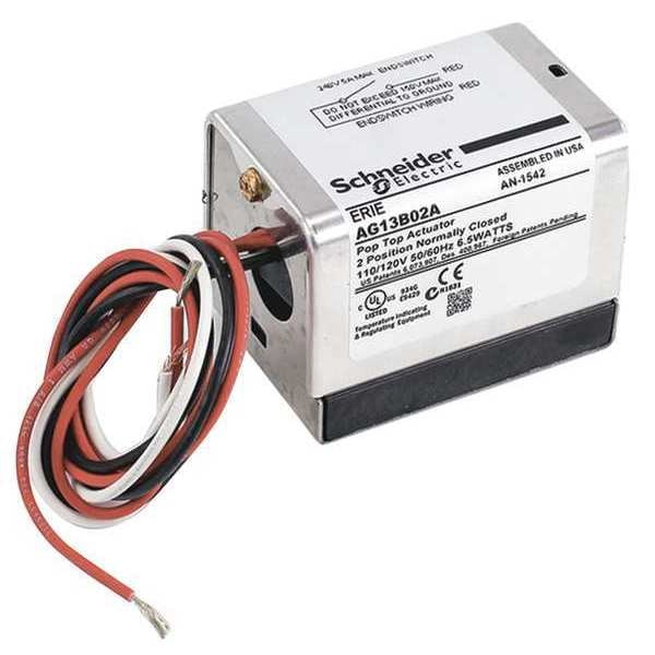 Actuator, 120V, Norm Closed, Switch