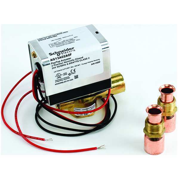 Zone Valve, 2W, N/C, 24V, On/Off, End Switch