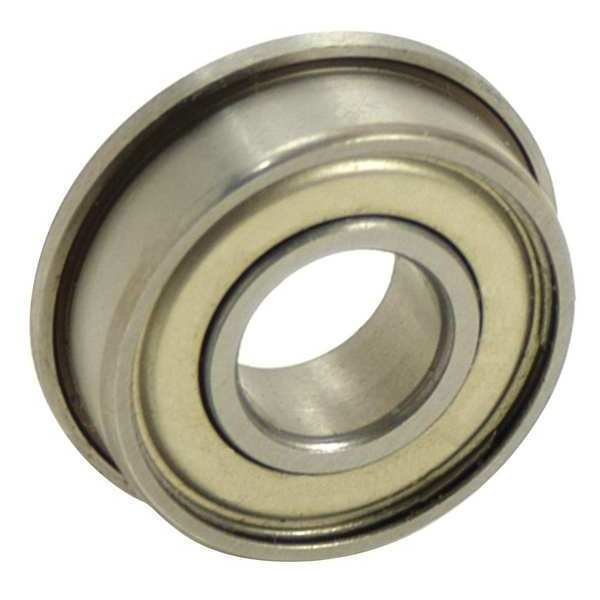 Ball Bearing, 0.1181in Dia, 40 lb, Flanged