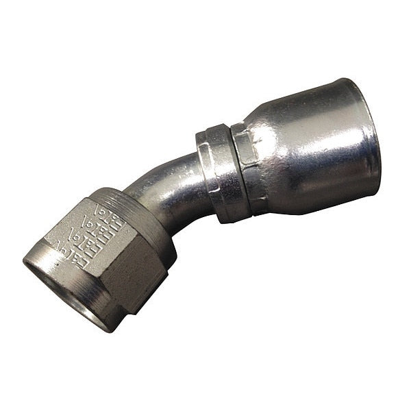 Hydraulic Hose, 45 deg. Elbow Fitting