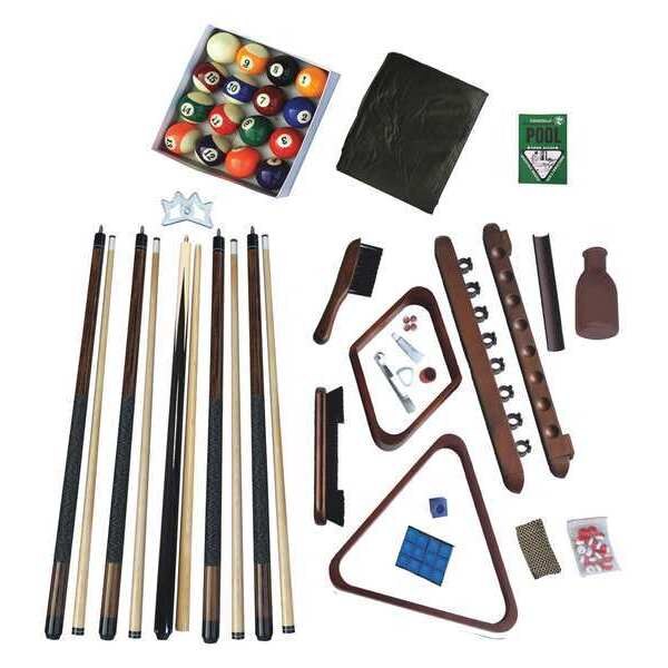 Billiards Accessory Kit, Walnut