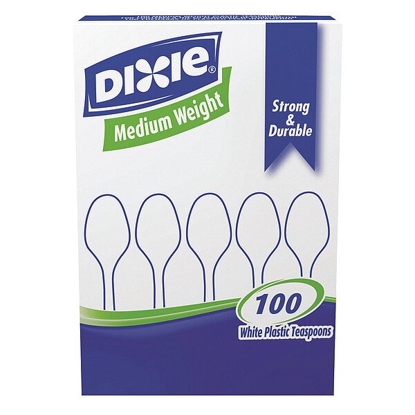 Disposable Teaspoon, Medium Weight, PK100