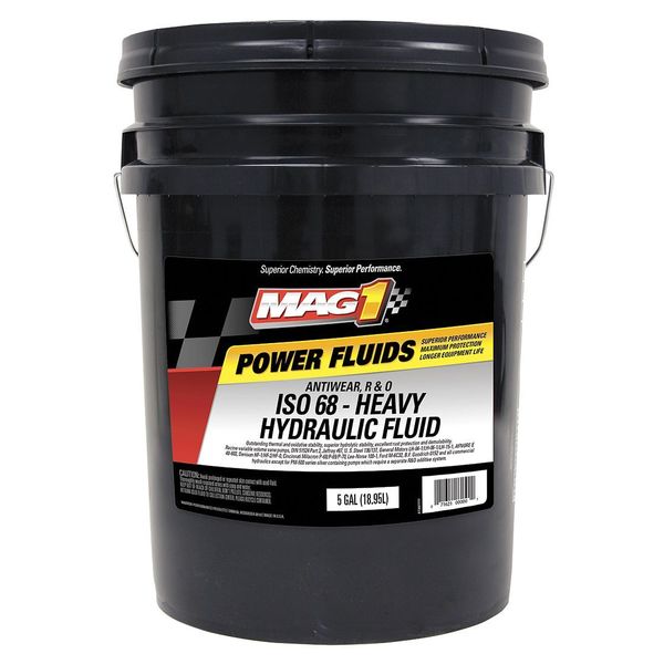 5 gal Hydraulic Oil Pail 68 ISO Viscosity, Not Specified SAE