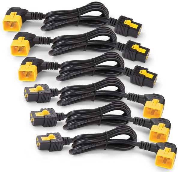 Power Cord, IEC 320 C19, IEC C19, 4 ft., PK6
