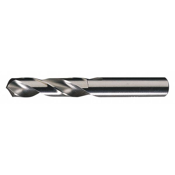Screw Machine Drill Bit, J Size, 118  Degrees Point Angle, High Speed Steel, Bright Finish