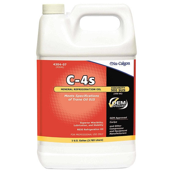 Refrigeration Lubricant, Mineral, 1 gal