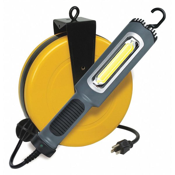 Extension Cord Reel with Hand Lamp No Receptacle Amps 0 Outlets