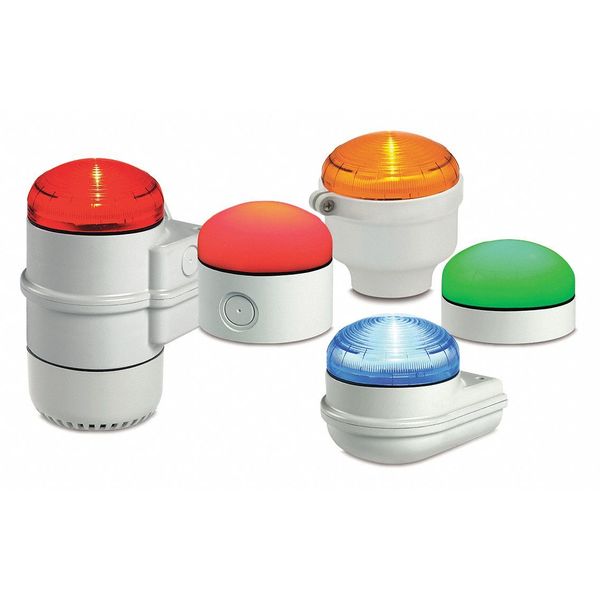 Beacon Warning Light, Clear, LED