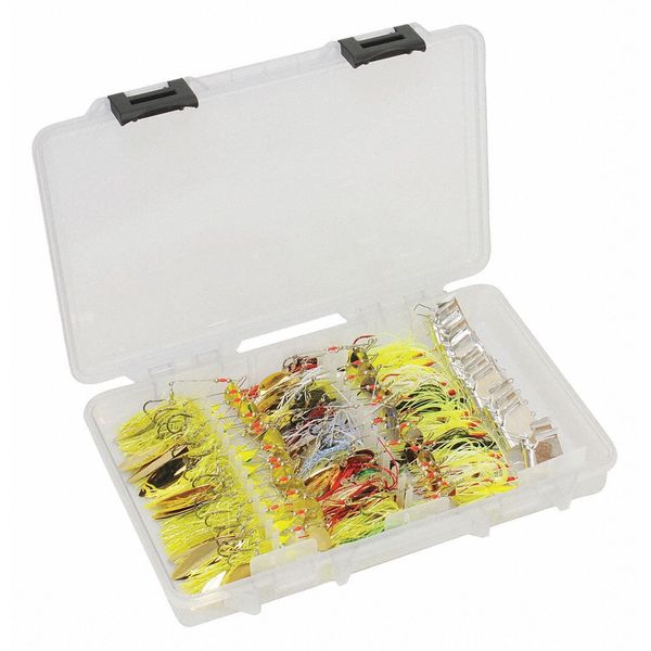 Storage Box with 39 compartments, Plastic, 1 7/8 in H x 9 in W
