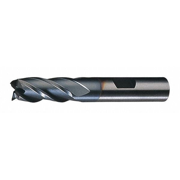 4-Flute Cobalt 8% Square Single End Multi-Flute CenterCut CTD HGC-4C-TC TiCN 1/4x3/8x1-3/4x3-9/16