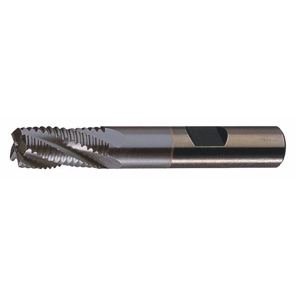 4-Flute PM+â¢ HSS-E Square CC Single Course Roughing End Mill CTD PMRC-TC TiCN 1/2x1/2x1-1/4x3-1/4
