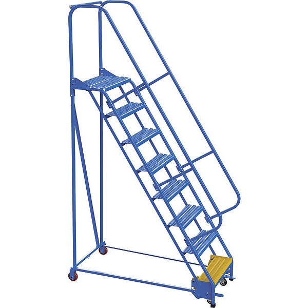 110 H Steel PW Ladder, Grip Strut, 8 Step, 8 Steps