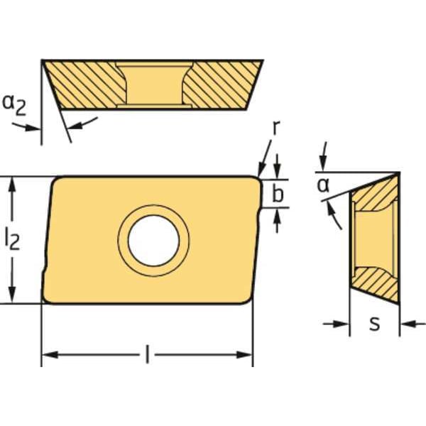 Parallelogram ADGT Carbide