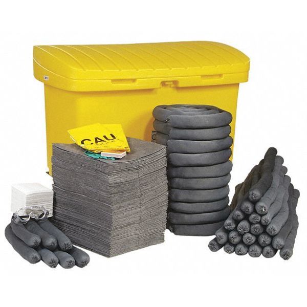 Universal Spill Cart Kit with 8in Wheels