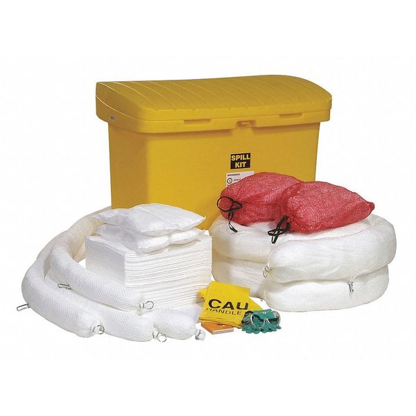 Oil-Only Spill Cart Kit with 8in Wheels