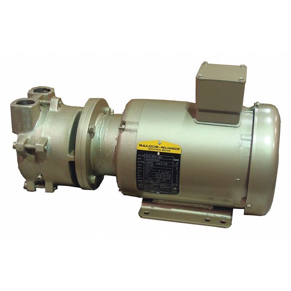 Liquid Ring Vacuum Pump, 10 HP, 20 cfm