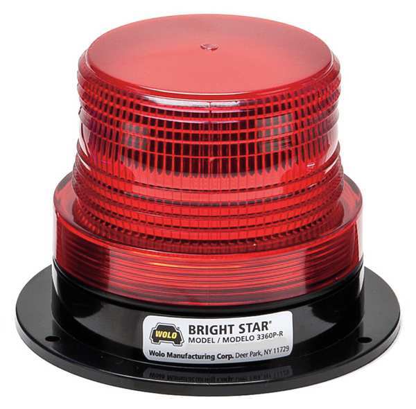 Strobe Light, Red, Flashing
