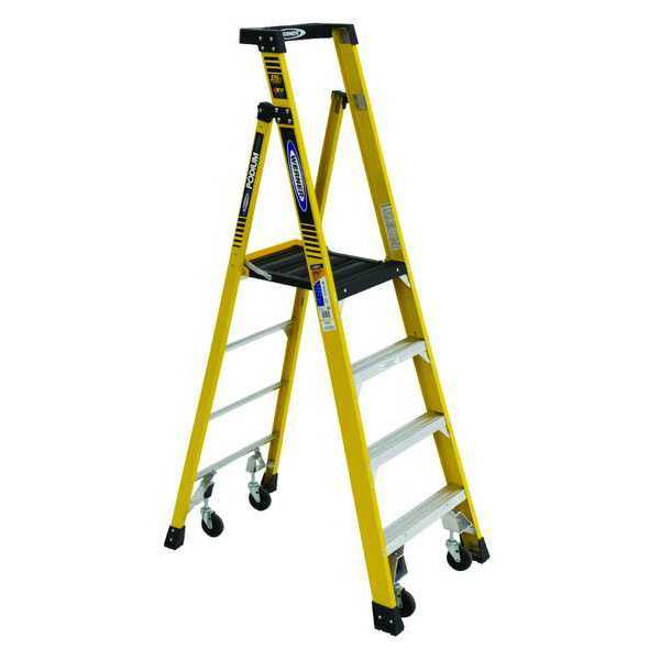 7 ft Fiberglass Podium Stepladder