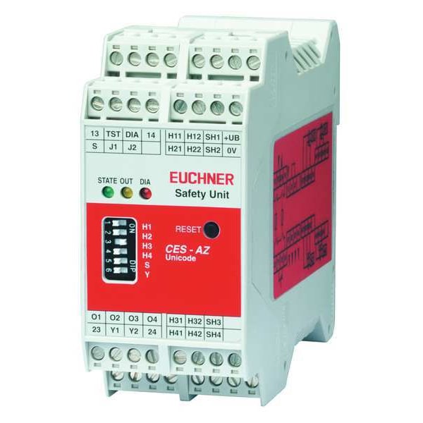 Evaluation Safety Relay, 24VDC, 2NO