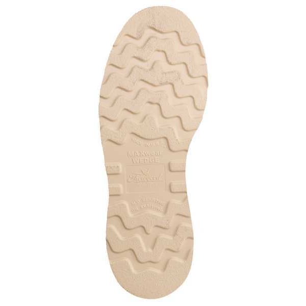 Size 8-1/2 Men's 8 in Work Boot Steel Work Boot, Light Brown