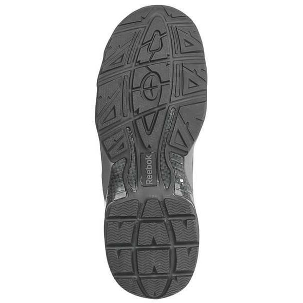 Size 11-1/2W Men's Athletic High-Top Composite Work Shoe, Black