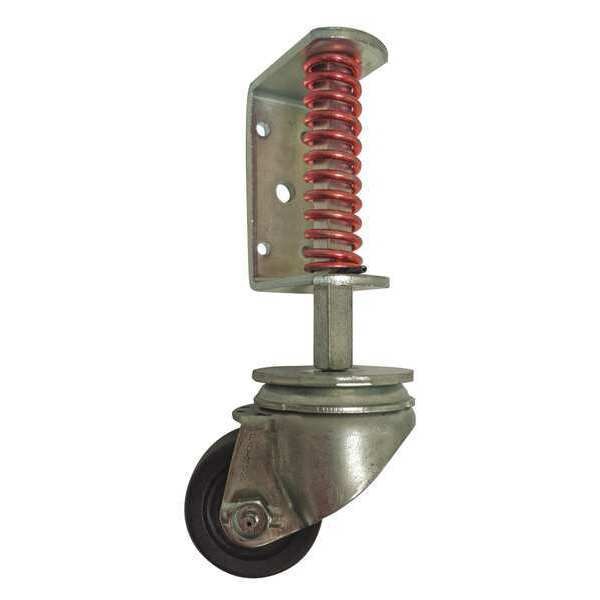 Door/Ladder Caster, Polyurethane, 500 lb.
