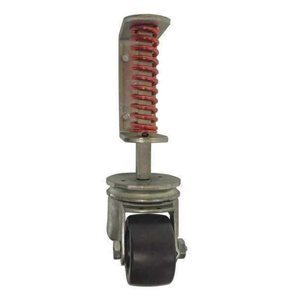 Door/Ladder Caster, Polyurethane, 500 lb.