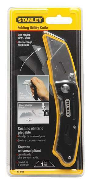 Folding Utility Knife, Folding Retractable, Utility, General Purpose