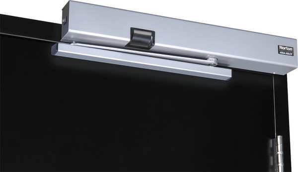 Manual Hydraulic Norton 7100SZ Door Closer Heavy Duty Interior and Exterior, Aluminum