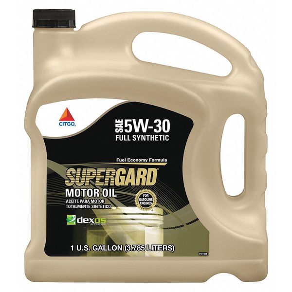 Engine Oil, 5W-30, 1 gal., Bottle, Synthetic Base