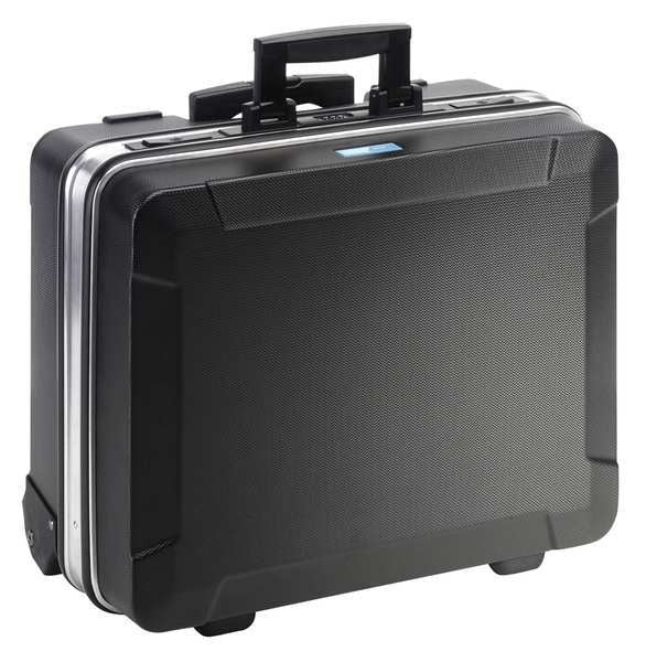 Tool Case with 38 compartments, Plastic, 20 1/4 in H x 17 3/8 in W