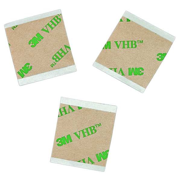 Adhesive Transfer Tape, Square, 1 In, PK250