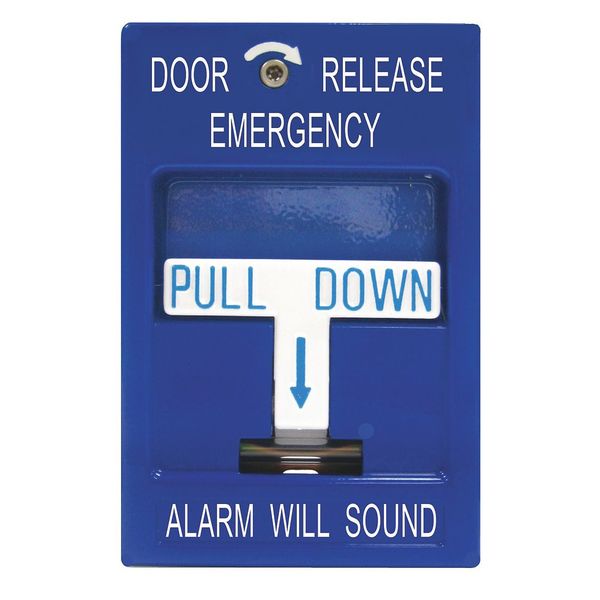 Emergency Door Release, 3-1/4 in. W