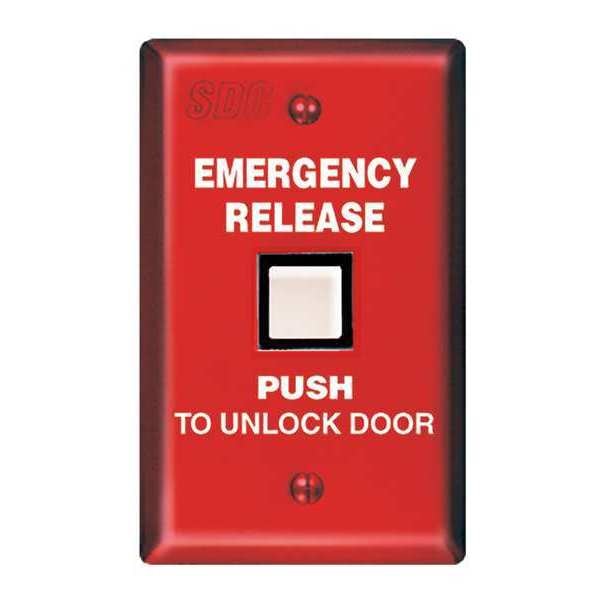 Emergency Door Release, 2-7/8 in. W