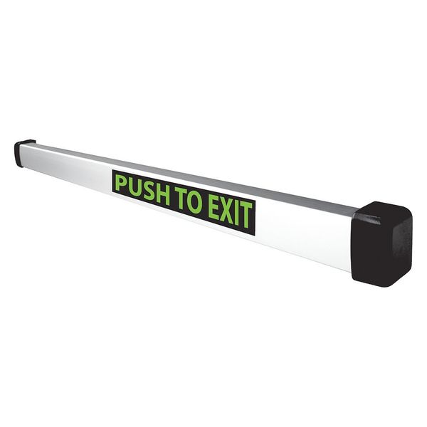 Push To Exit Bar, SS, 36 in. W