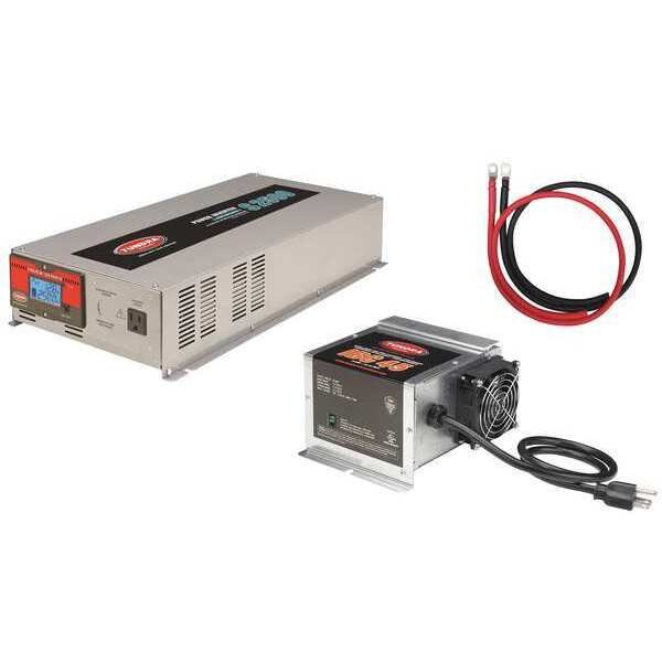 Automatic Inverter and Battery Charger, 45A, 2500W