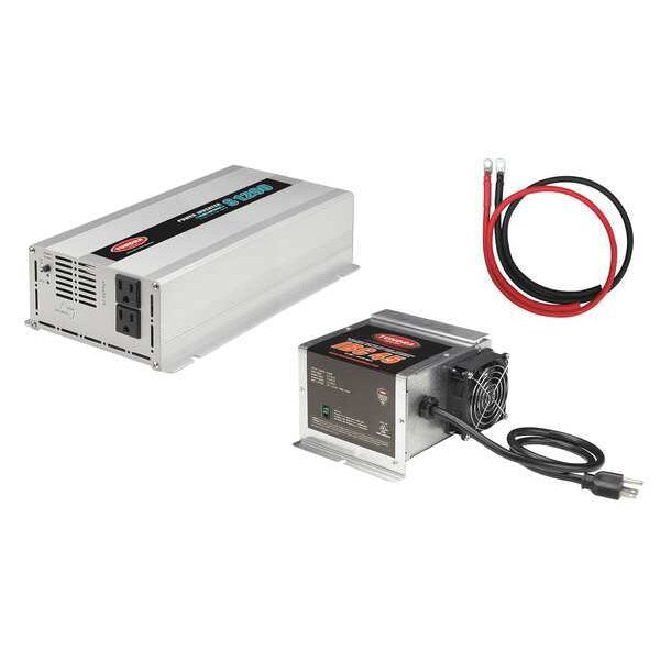 Automatic Battery Charger/Inverter, Charging, 45A, 1200W