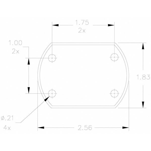 Compact Bolt-On Fan, 12VDC, 6-1/2 in. Dia.