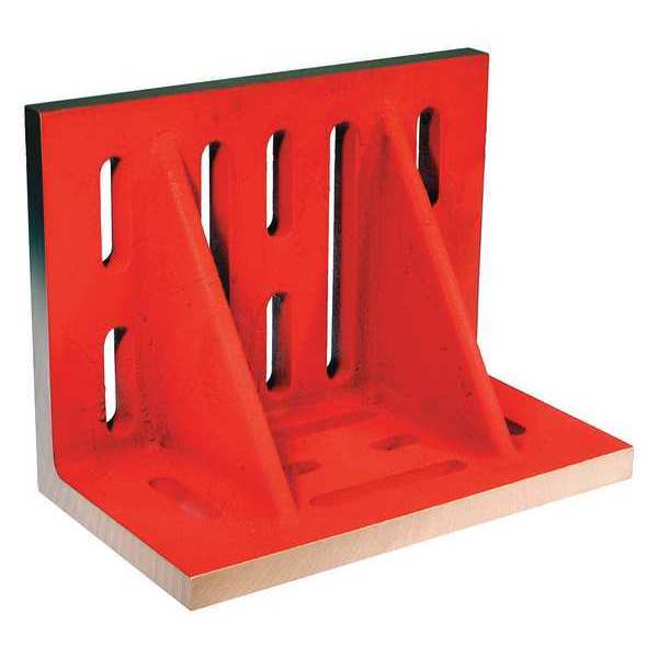 Webbed Angle Plate, 9inD, 12inH, Ground