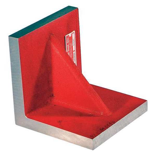 Webbed Angle Plate, 8inD, 8inH, Ground